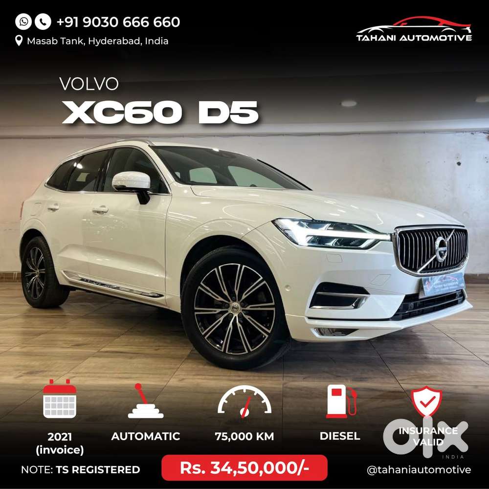 Volvo Xc60 D5 Awd Automatic, 2021, Diesel