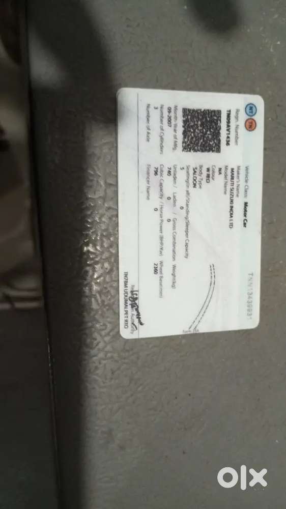 Maruti Suzuki Alto 2007