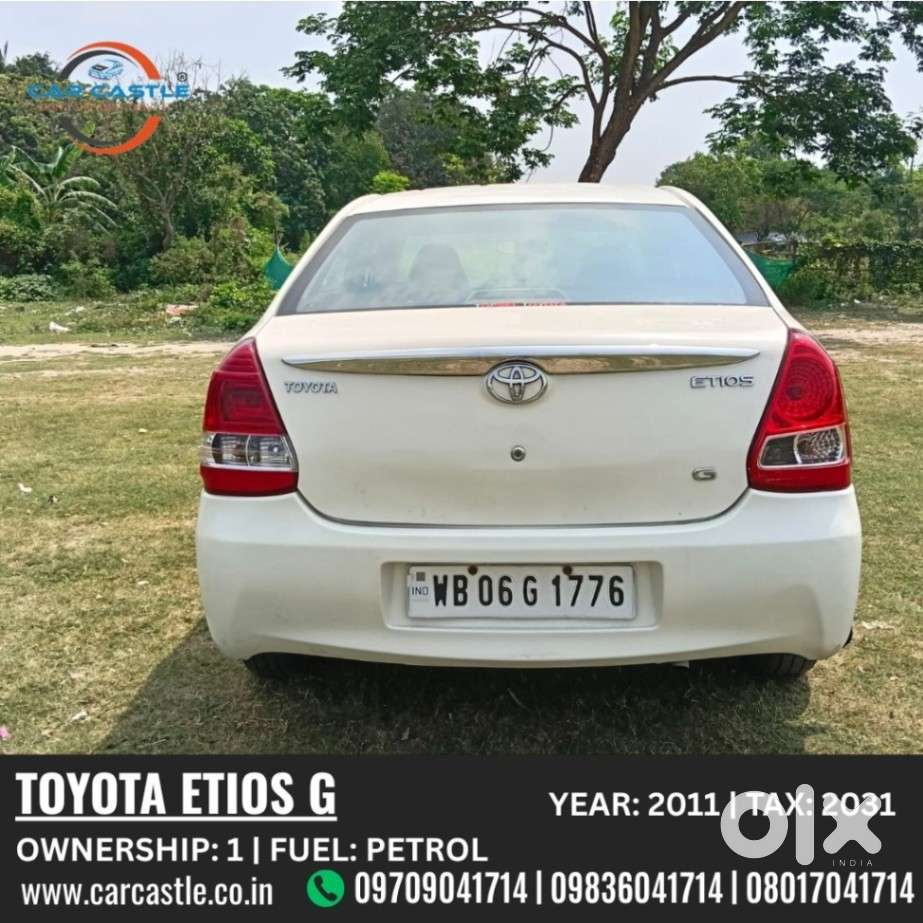 Toyota Etios 2010-2012 G, 2011, Petrol