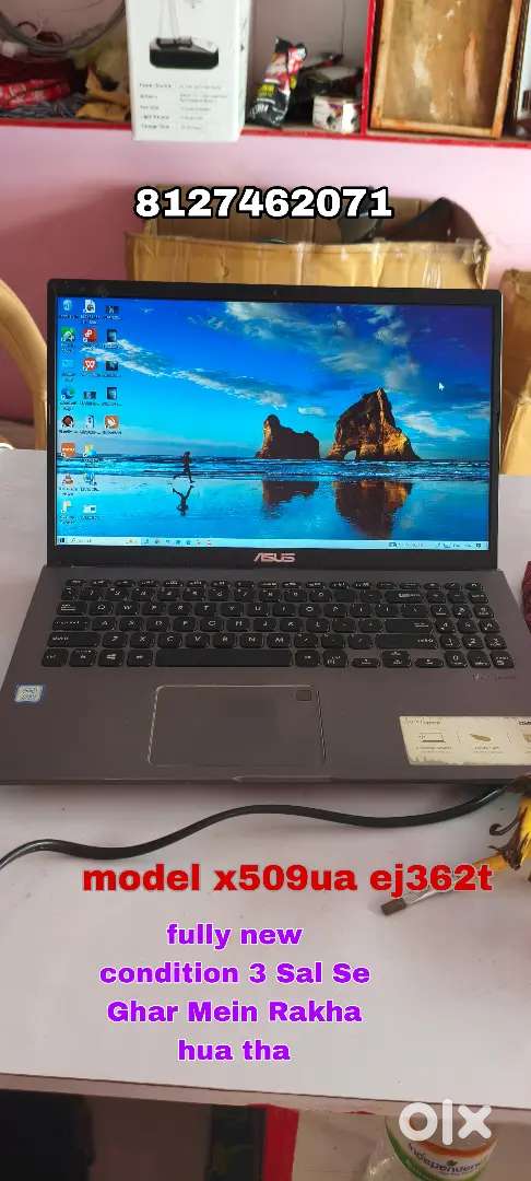 Asus laptop core i3 7th gen model x509ua