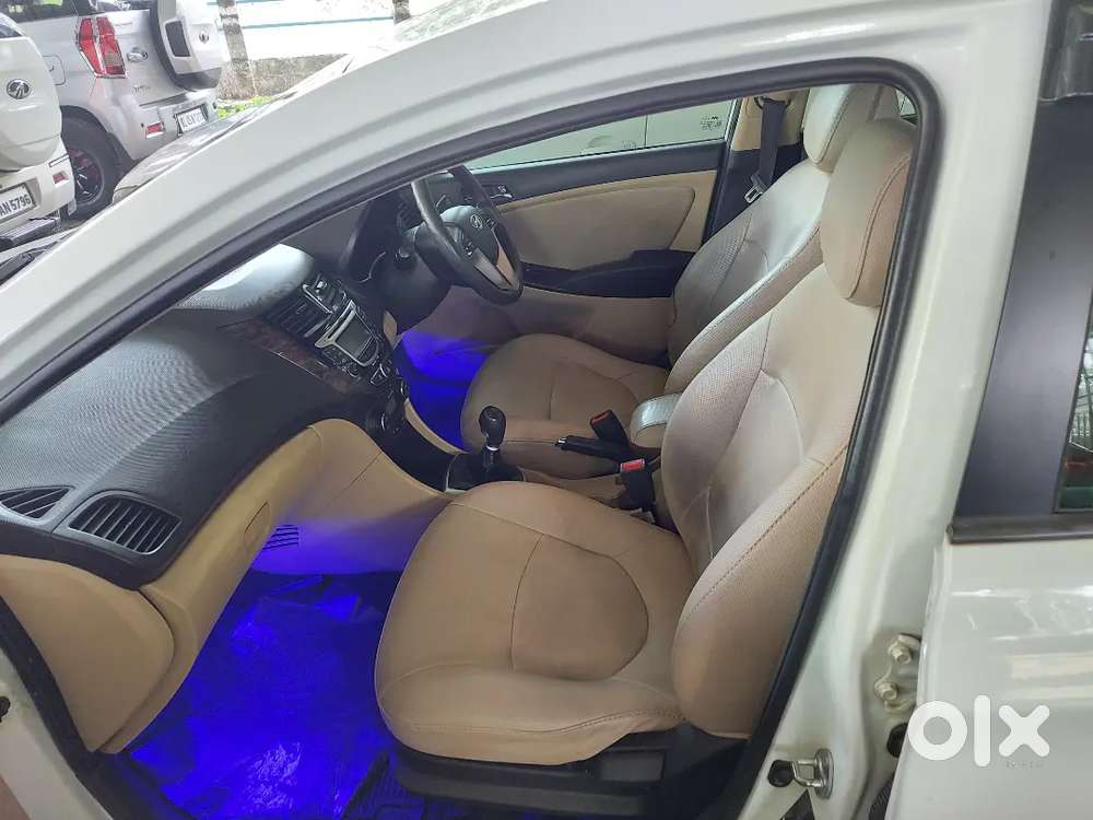Hyundai Verna Diesel Car 2012 Fluid Verna 1.6 4 Tyres New Good Conditi