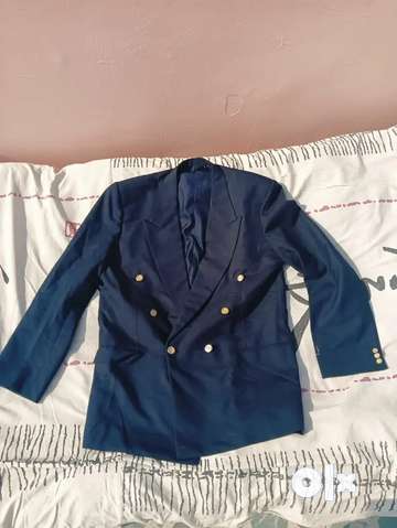 Vintage Men s Burberry Formal Navy Blue Blazer