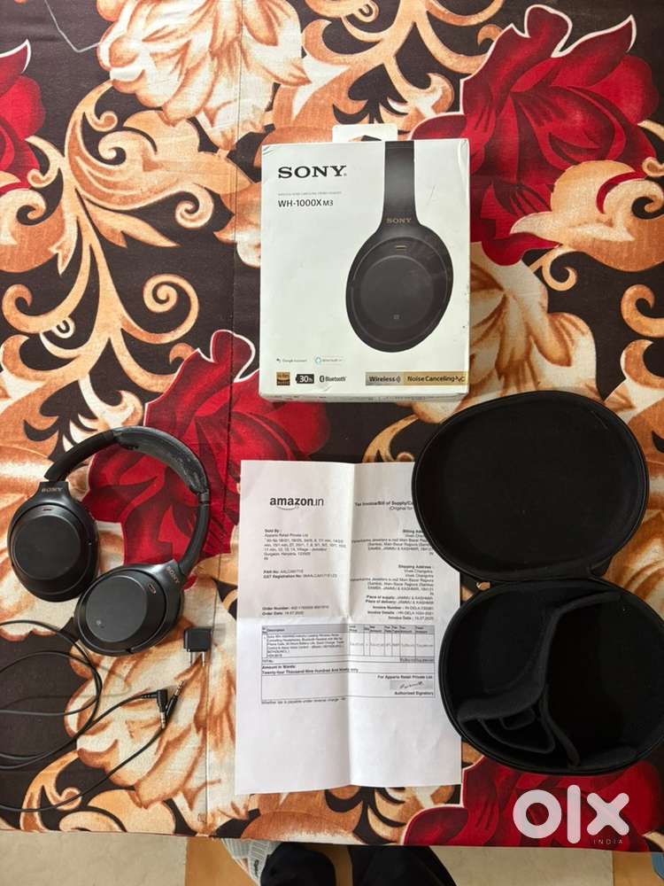 Sony Wh Noise Headphones Amazon Sony WH1000XM3 Noise Canceling