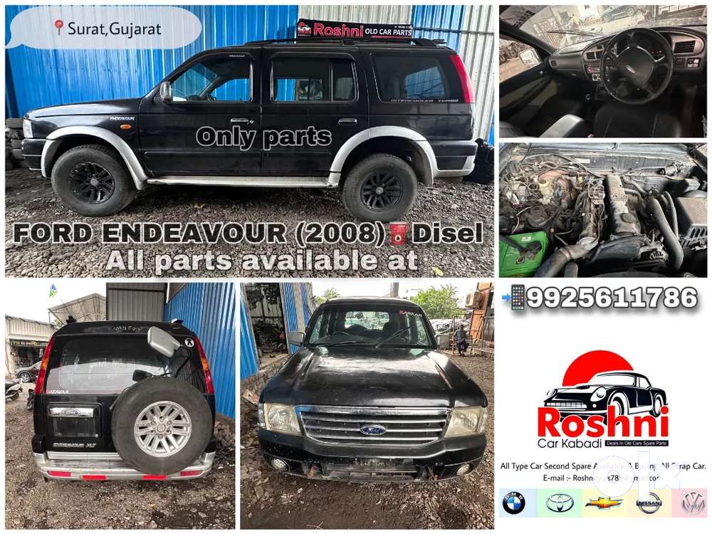 Ford endeavour spare on sale parts cost