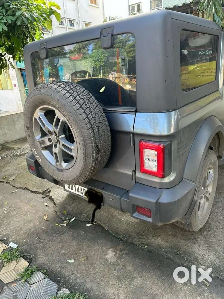 Thar Petrol Grey Automatic For Sale Brand New Condition Less Running