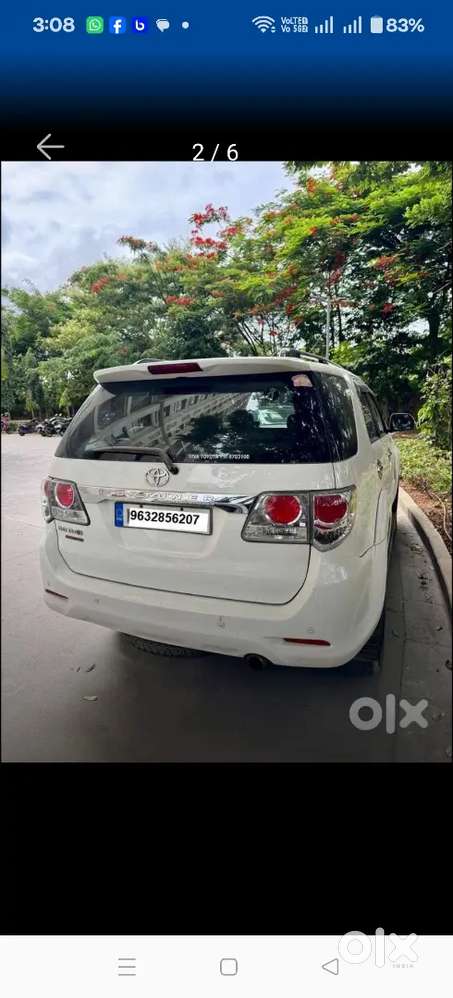 Toyota Fortuner Diesel At 2013 2nd