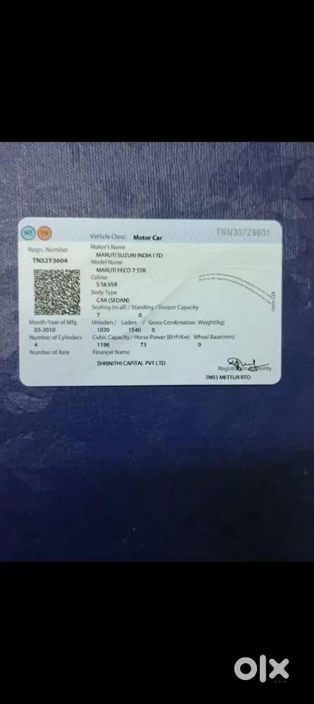 Maruti Suzuki Eeco 2010 Petrol Good Condition