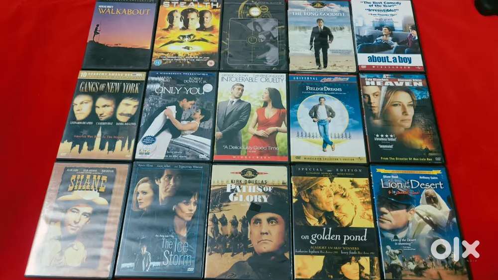 Hollywood Movies Dvds Imported Fix Price Read Description before msg