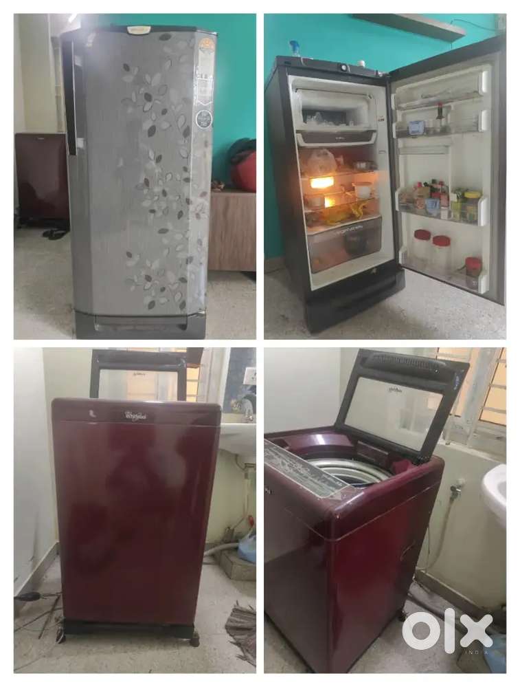 Godrej Refrigerator & whirlpool washing machine ; Direct Customer Sale