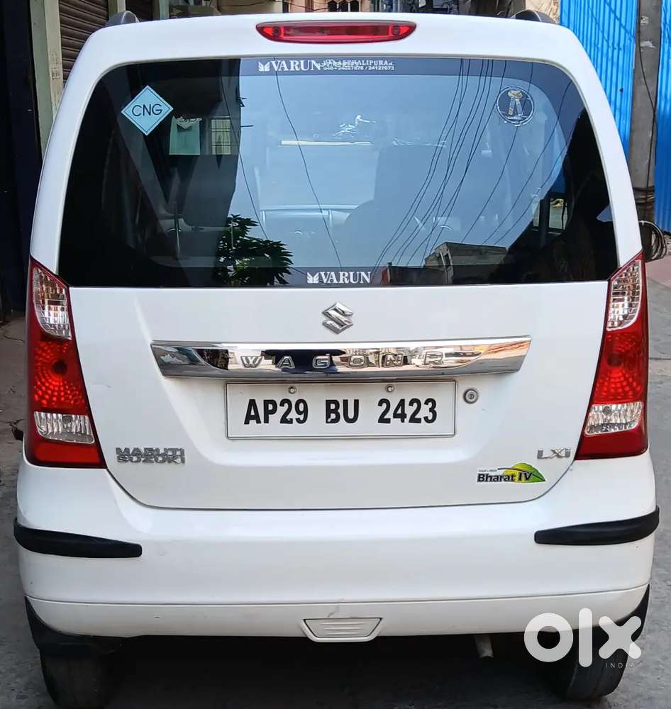 2013 Wagon R Lxi Cng Petrol Ac Chill Remote Lock Music System