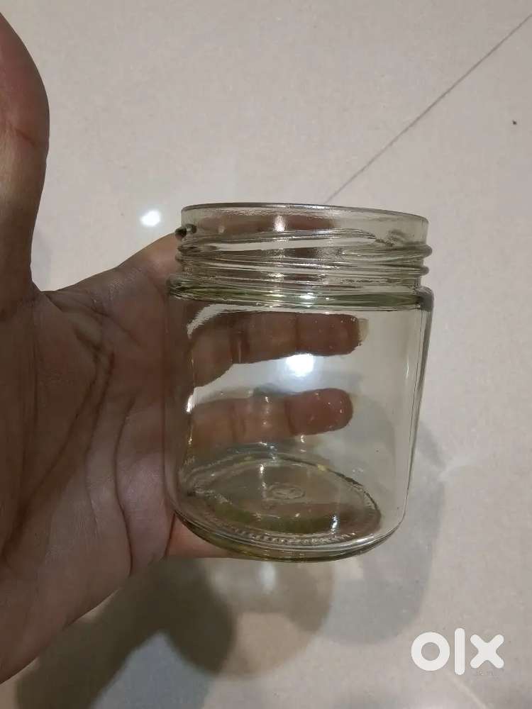Glass jar, bottle small