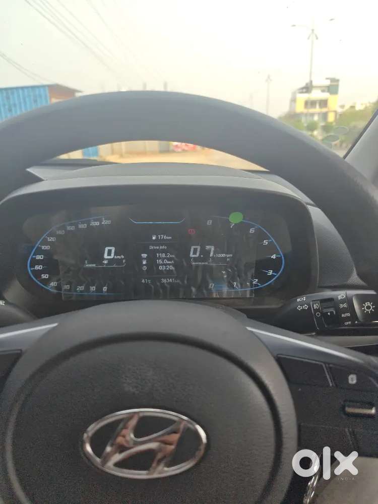 Hyundai I20 White Petrol Manual Less Driven