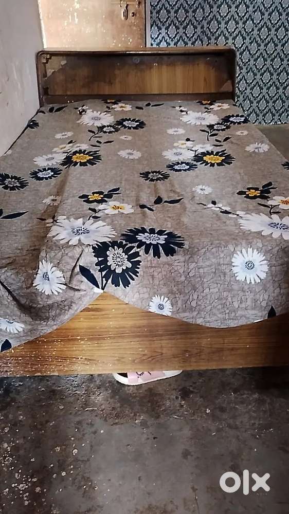 Single double bed