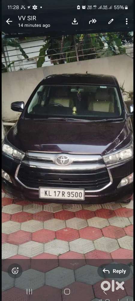 Toyota Innova Crysta 2018 Diesel 103000 Km Driven