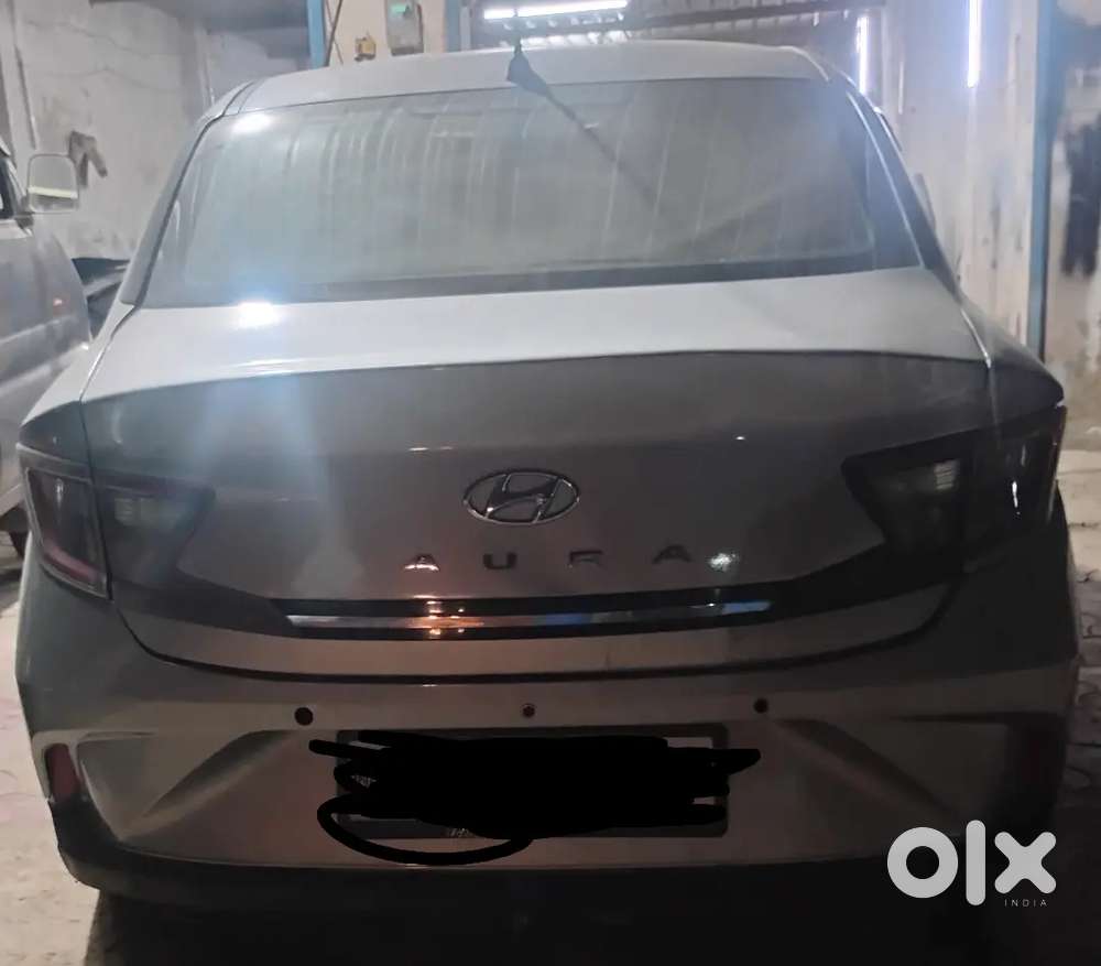 Hyundai Aura 2021 Cng Urgent Selling 35000 Km Driven