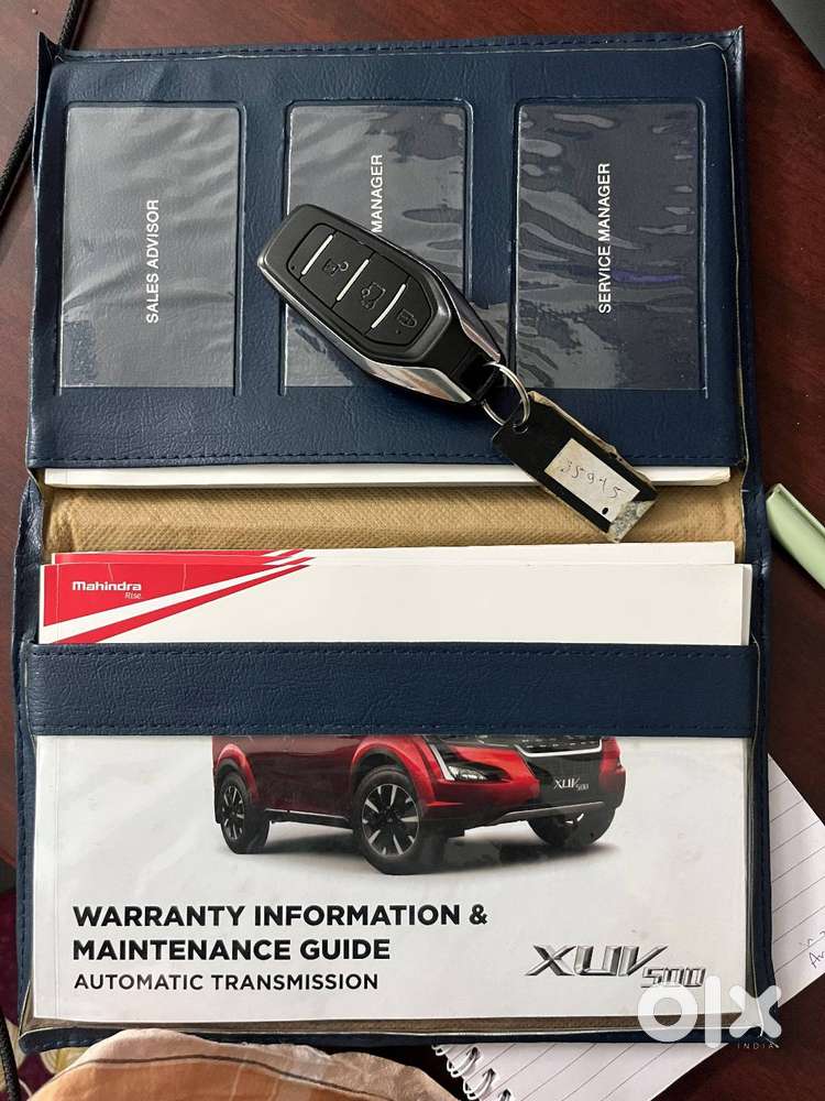 Mahindra Xuv500 W9 At - 2019 Model Automatic Suv- Red Colour