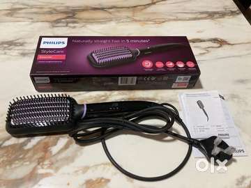 Philips electric outlet hair straightening brush