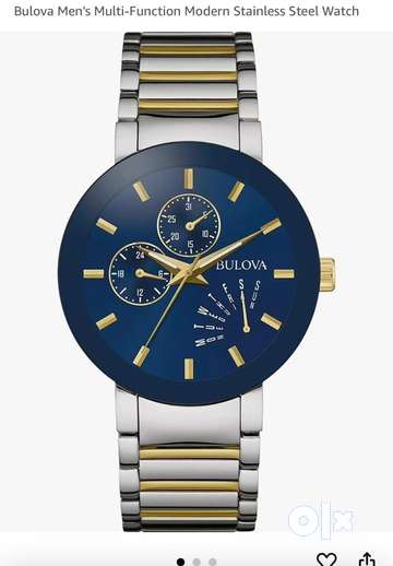 Bulova multi function stainless watch model 98C123 Men 1789290203