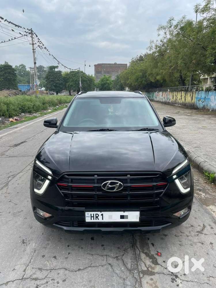 Hyundai Creta Petrol Sunroof 8/2023 S+ Knight Edition Best From Seltos
