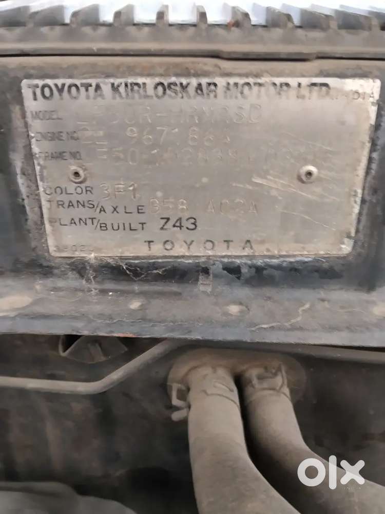 Toyota Qualis Diesel 2001 Manual
