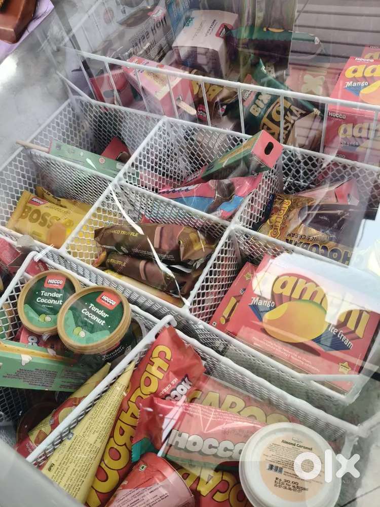 Dokan chalanor lok lagbe ice cream Cold drink cake biscuit chips