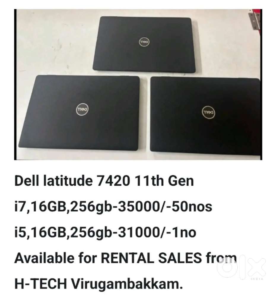 Dell HP Lenovo Corporate laptops 15k to 55k Budget from H-TECH Virugam