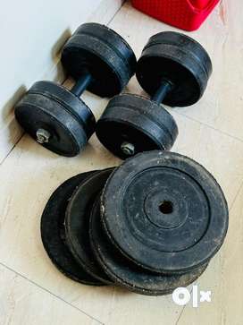 Second hand dumbbells olx sale
