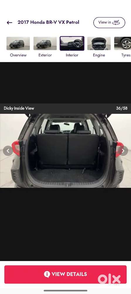 Honda Br-v 1.5 Petrol 2017