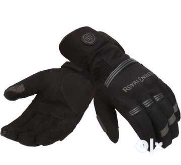 Royal Enfield Blizzard Riding Gloves Black Grey L RRGGLN000078 Spare Parts 1787609615