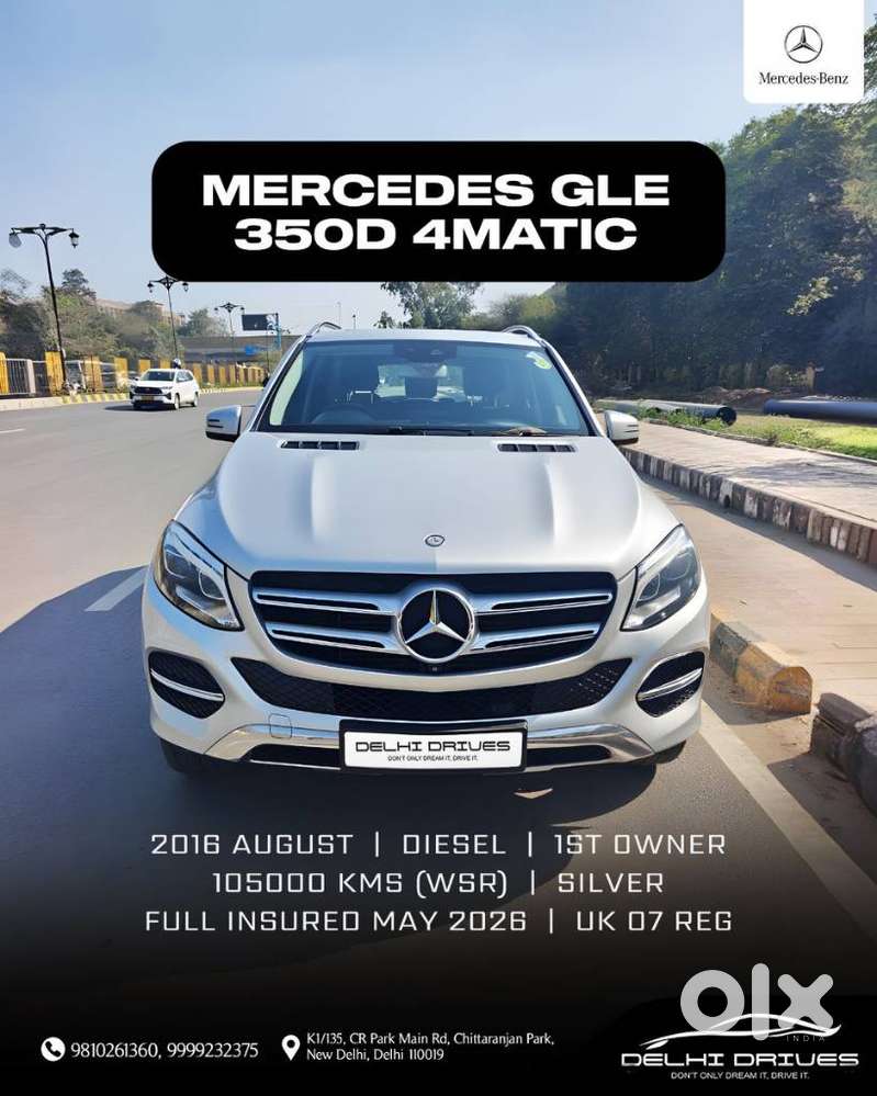 Mercedes-benz Gle 350 D, 2016, Diesel