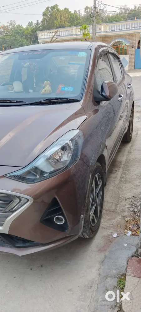 Hyundai Aura 2021 Petrol Well Maintained 4900 Km
