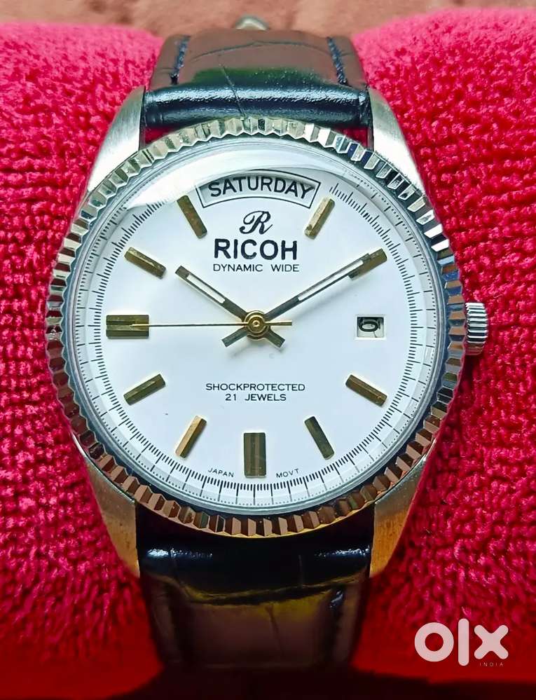 Ricoh Dynamic Wide Day Date VINTAGE WATCH RICOH PRESIDENT DYNAMIC