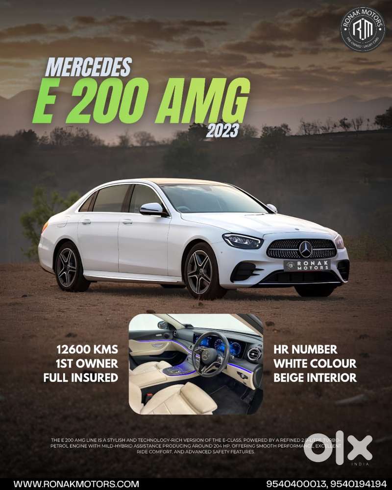 Mercedes-benz E-class E 200, 2023, Petrol