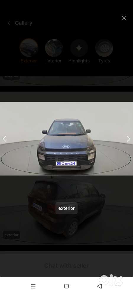 Exter New Car 2025 September 1st Owner Good Working Condition