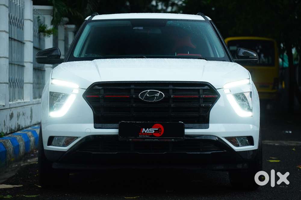 Hyundai Creta 1.5 S Plus Knight Petrol Dual Tone, 2022, Petrol