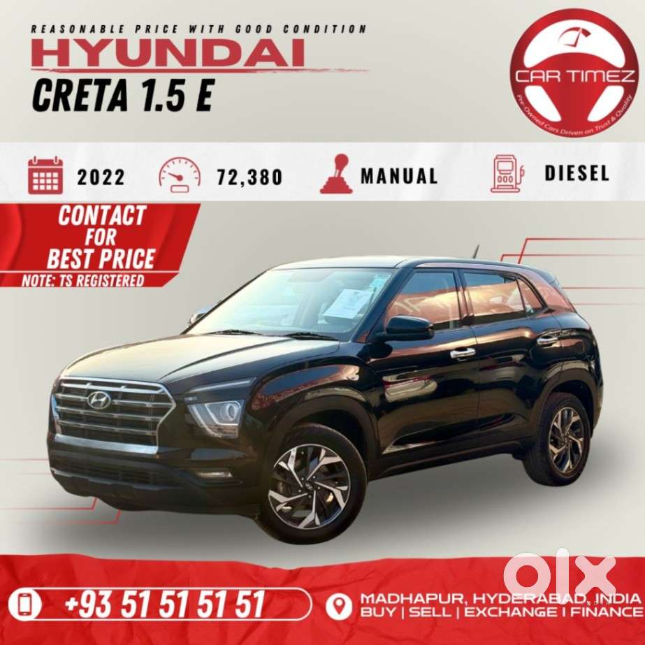 Hyundai Creta 1.5 Ex Diesel, 2022, Diesel