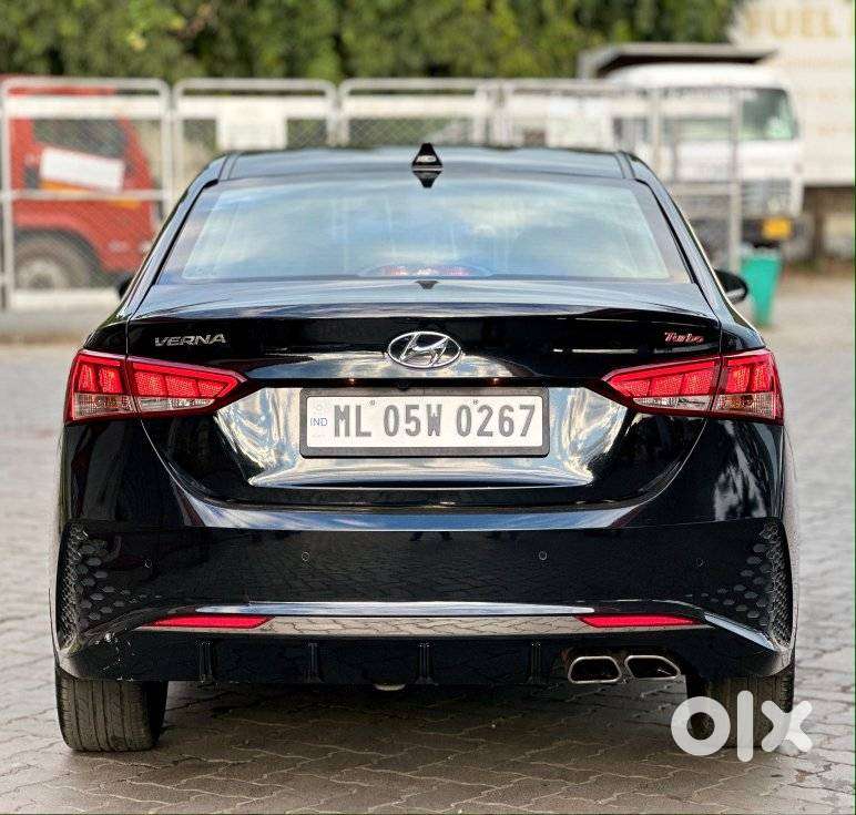 Hyundai Verna 1.5 Sx (o) Turbo Petrol Dct, 2021, Petrol