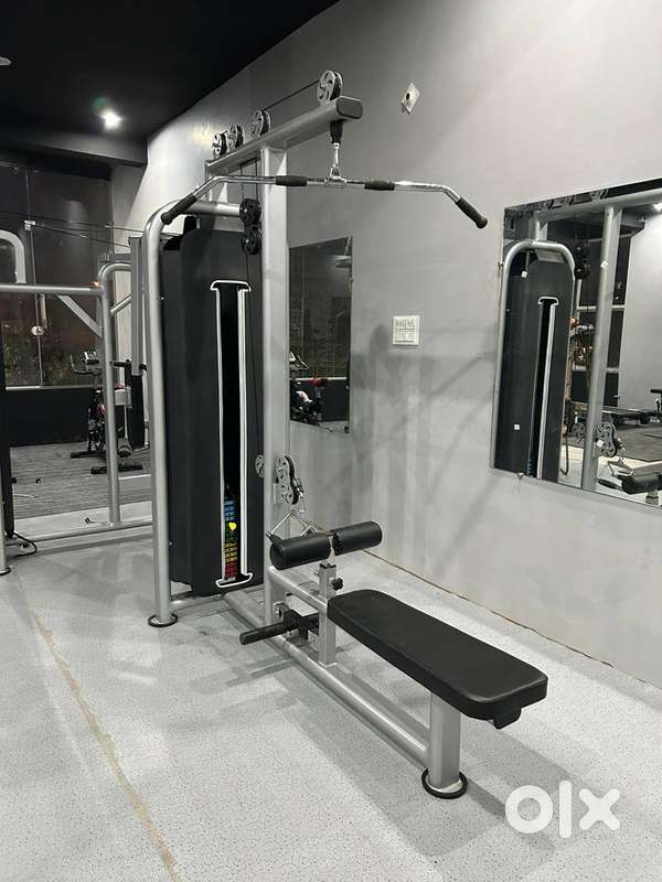 Full Gym Machine / Gym equipment / Gym full setup powder coat paint.