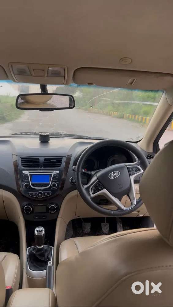 Hyundai Verna 2014 Push Button Start Cng & Hybrids Well Maintained