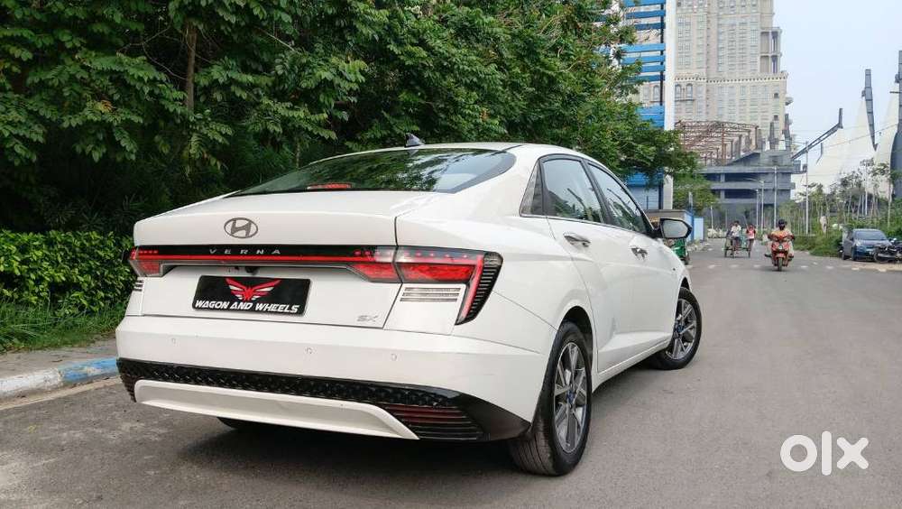 Hyundai Verna Sx (o) 1.5 Turbo Petrol Dct, 2024, Petrol