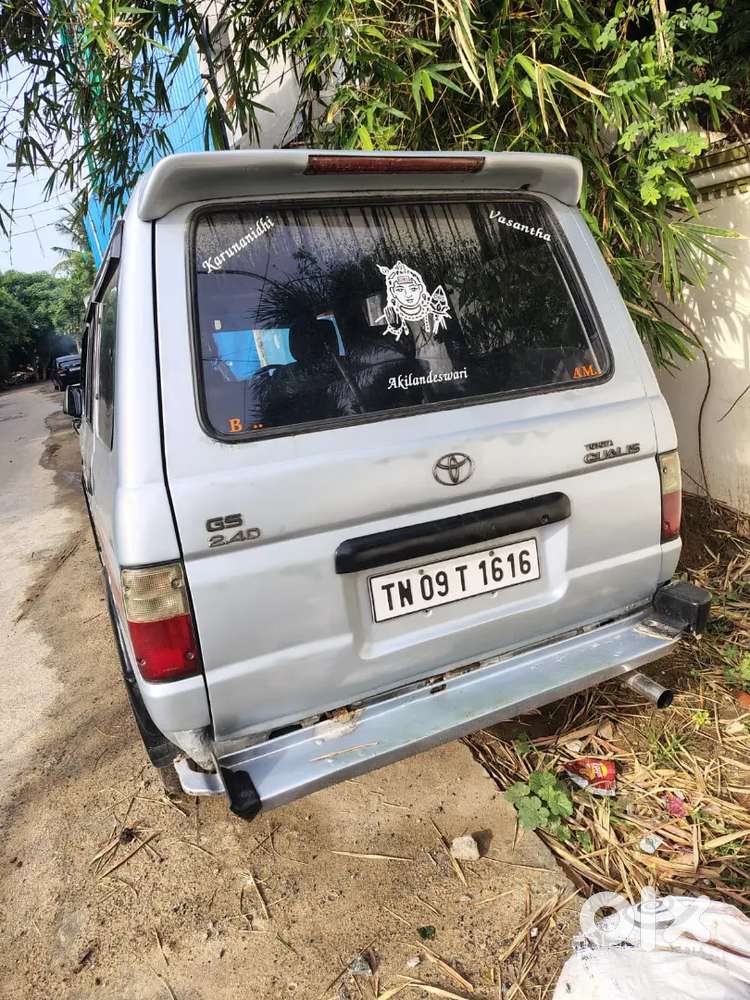 Toyota Qualis Diesel Manual 2001