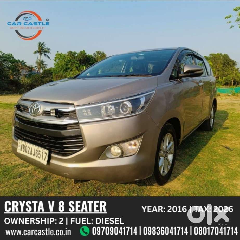 Toyota Innova Crysta 2.4 V 8 Str, 2016, Diesel