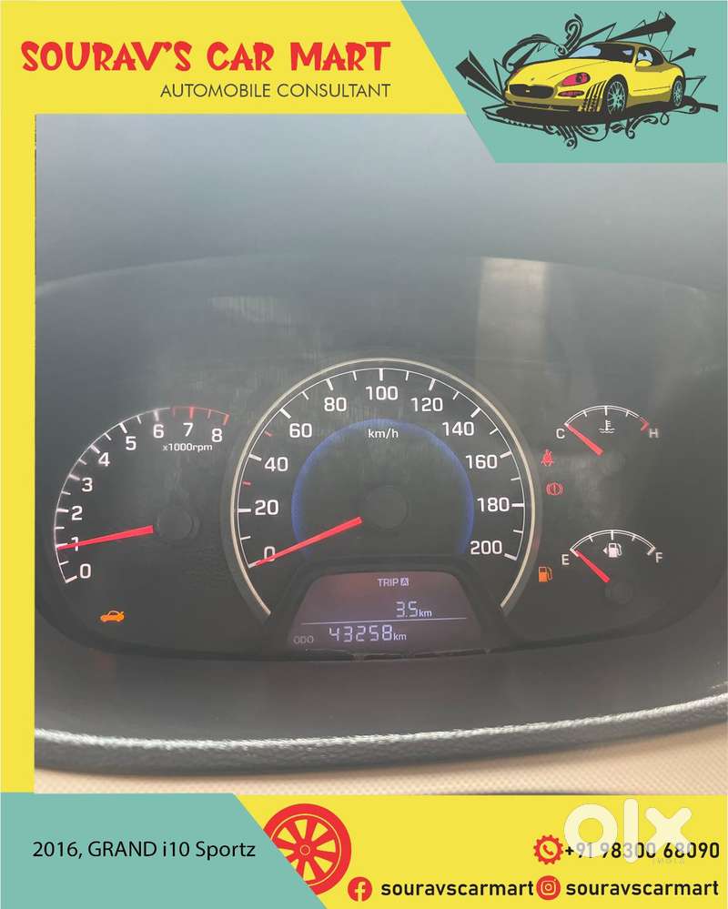 Hyundai Grand I10 Sportz, 2015, Petrol
