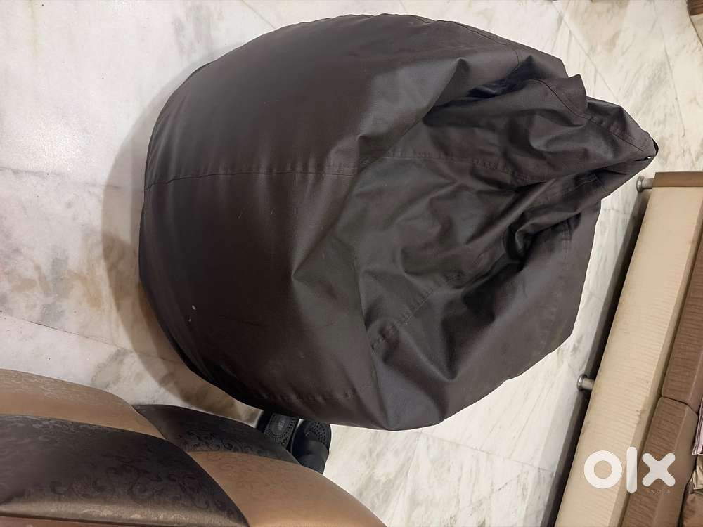 Brown Leatherette Bean Bag for Sale