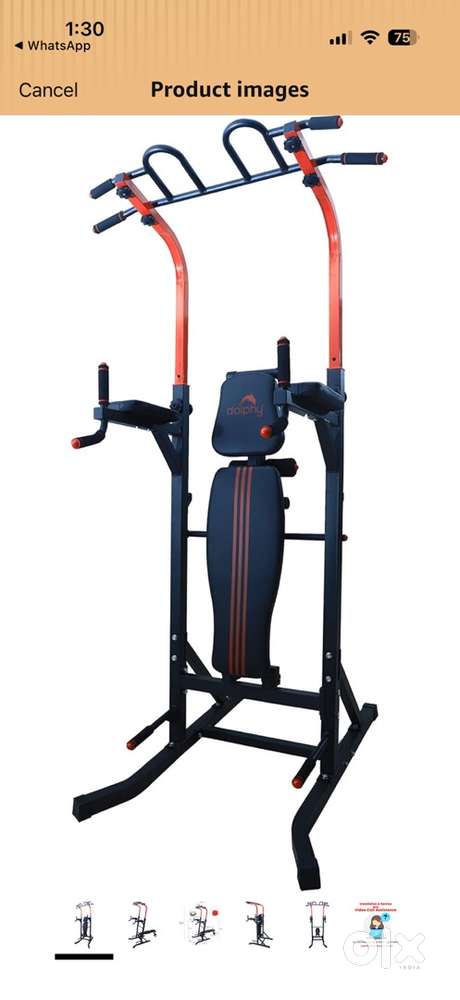 Home gym , cycle and rower machine manual