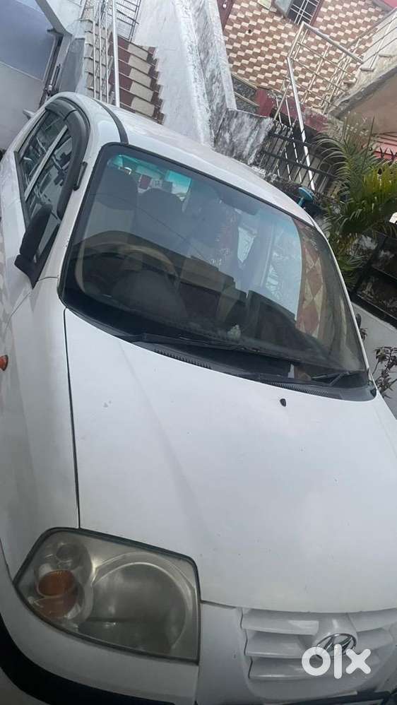 Cng Fitted Santro Car In Good Running Condition