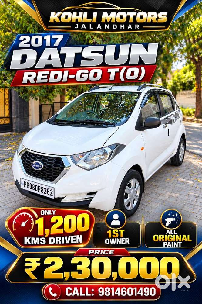 Datsun Redigo 1.0 Limited Edition, 2017, Petrol
