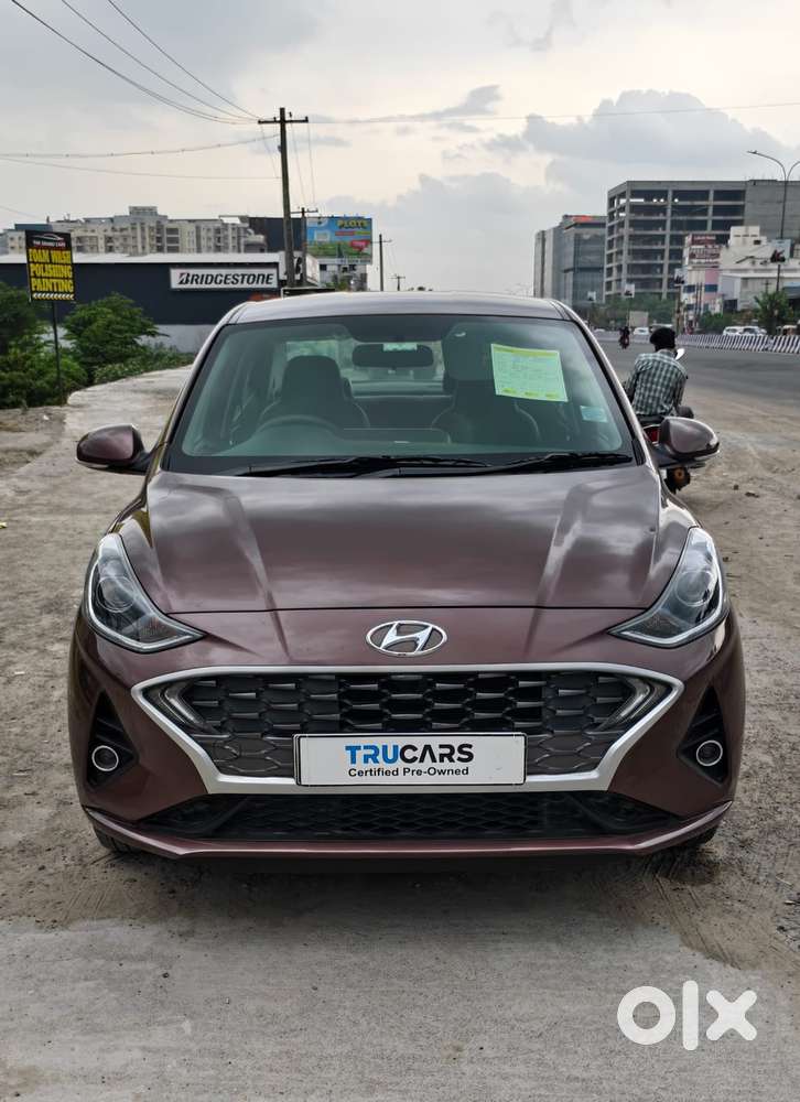 Hyundai Aura Sx Plus Automatic, 2021, Petrol