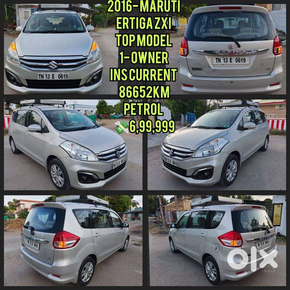 Maruti Suzuki Ertiga Zxi Plus Petrol, 2016, Petrol