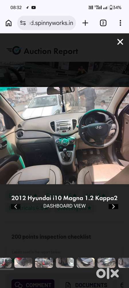 I 10 Magna Kappa Petrol Model 2012